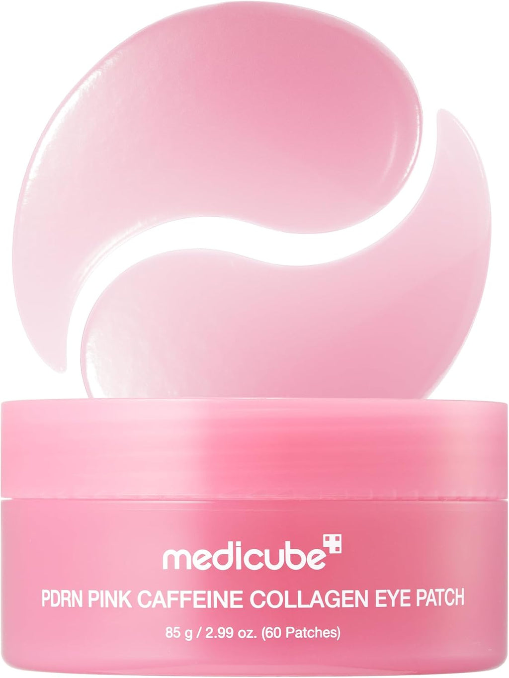 MEDICUBE PDRN Pink Caffeine Collagen Eye Patch (60 Patches) K-Beauty 85g