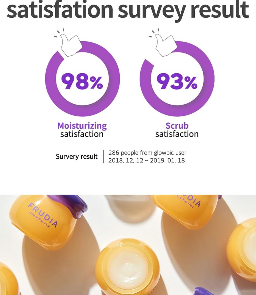 FRUDIA - Blueberry Hydrating Honey Lip Balm