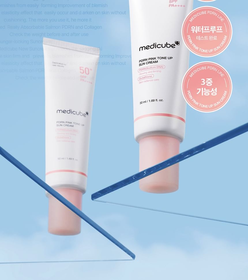 medicube - PDRN Pink Tone Up Sun Cream